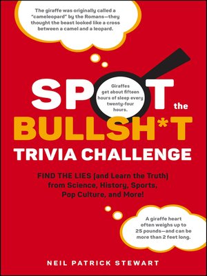 cover image of Spot the Bullsh*t Trivia Challenge